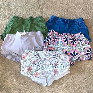 Baby girls shorts bundle